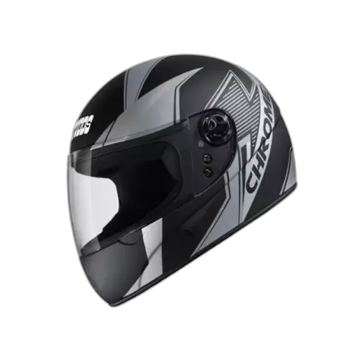 STUDDS Chrome Super D5 Matt Black N4 Full Face Helmet