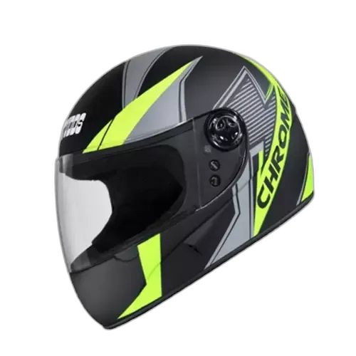 STUDDS Chrome Super D5 Matt Black N5 Full Face Helmet