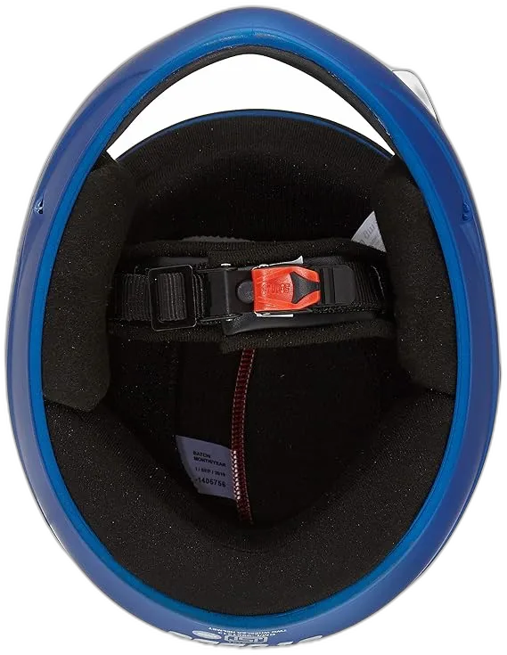 STUDDS Chrome Super Matt Blue Full Face Helmet