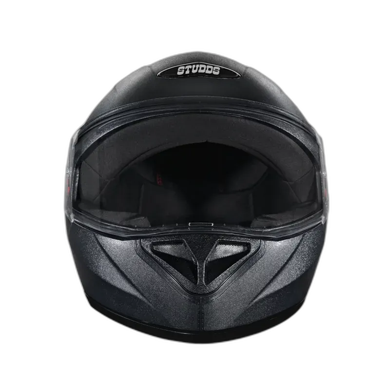 STUDDS Crest Eco Black Full Face Helmet