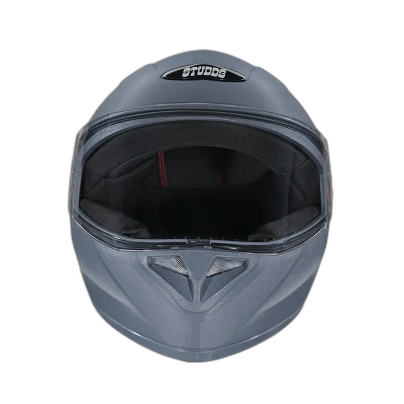STUDDS Crest Grey Full Face Helmet