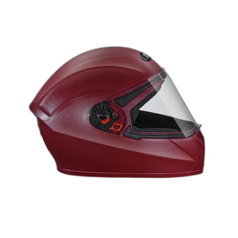 STUDDS Crest Maroon Full Face Helmet