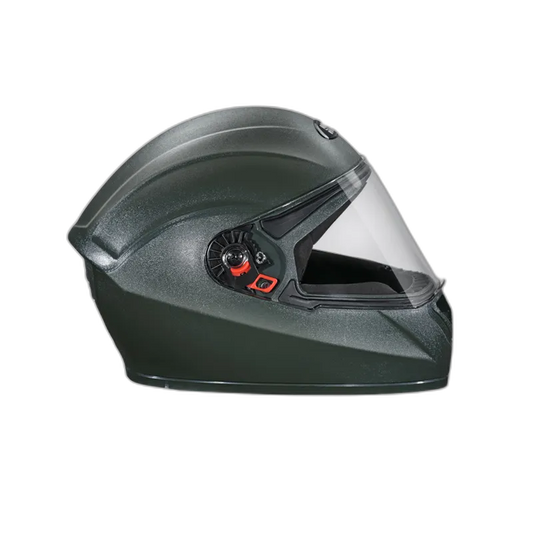 STUDDS Crest Military Green Full Face Helmet
