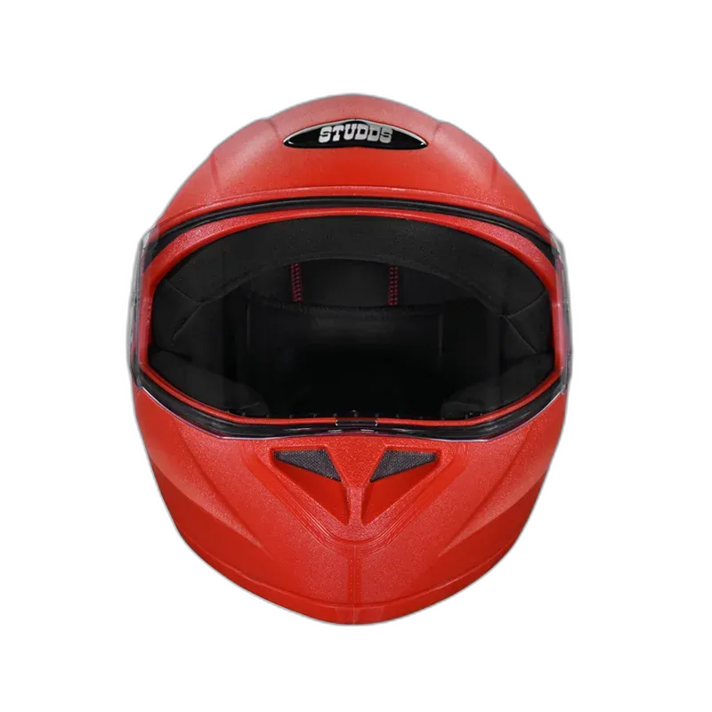 STUDDS Crest Red Full Face Helmet