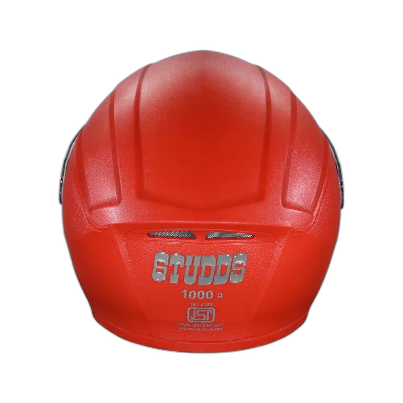 STUDDS Crest Red Full Face Helmet