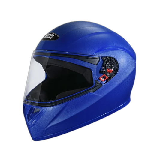 STUDDS Crest Royal Blue Full Face Helmet