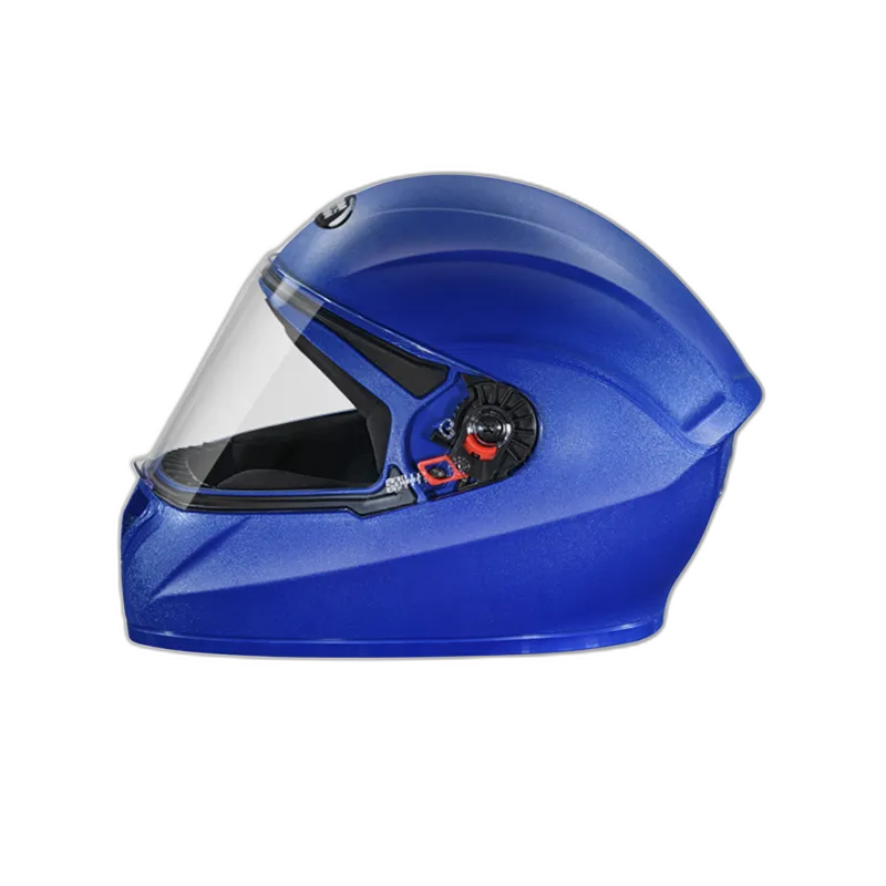 STUDDS Crest Royal Blue Full Face Helmet