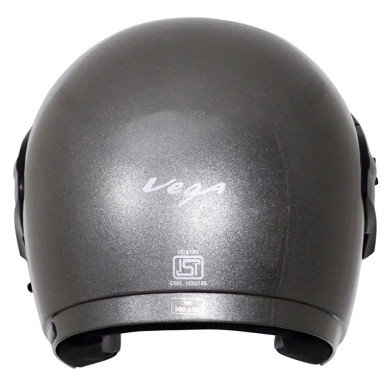 VEGA Cruiser Anthracite Half Face Helmet