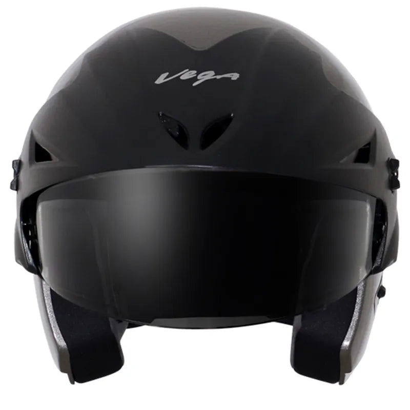 VEGA Cruiser Anthracite Half Face Helmet