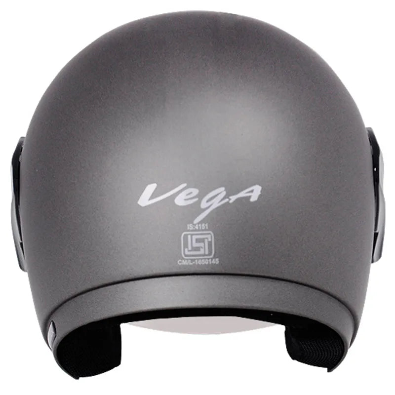 VEGA Cruiser Dull Anthracite Half Face Helmet