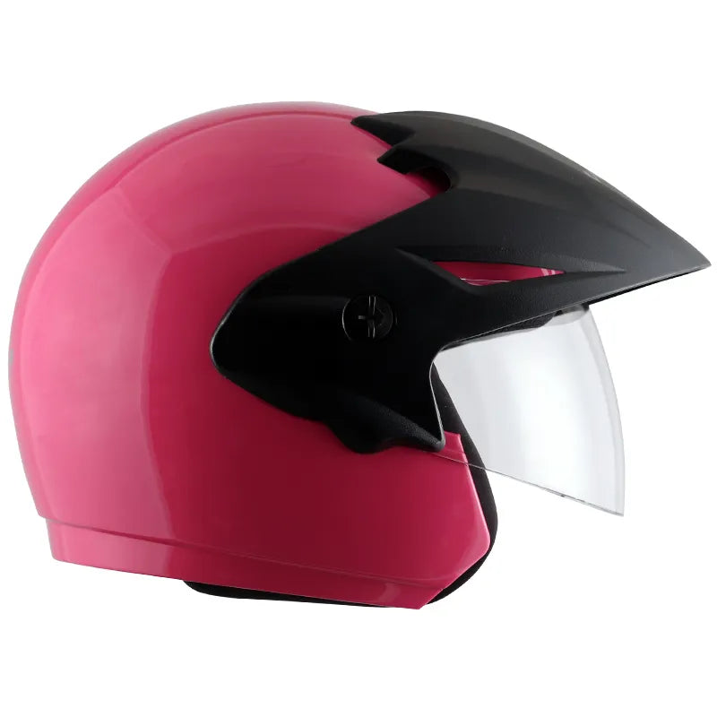 VEGA Cruiser Pink Half Face Helmet
