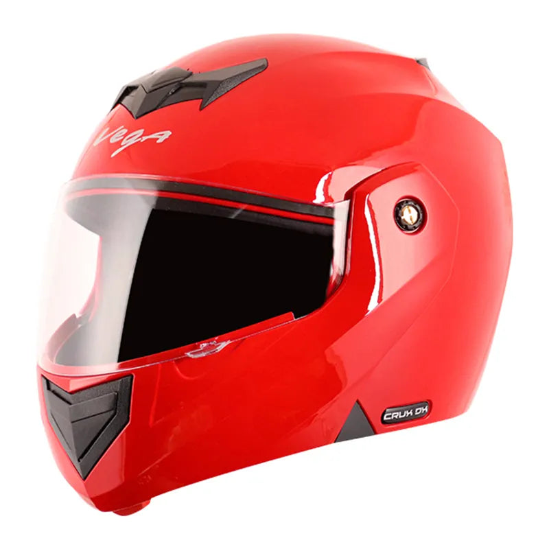 VEGA Crux Dx Red Full Face Helmet