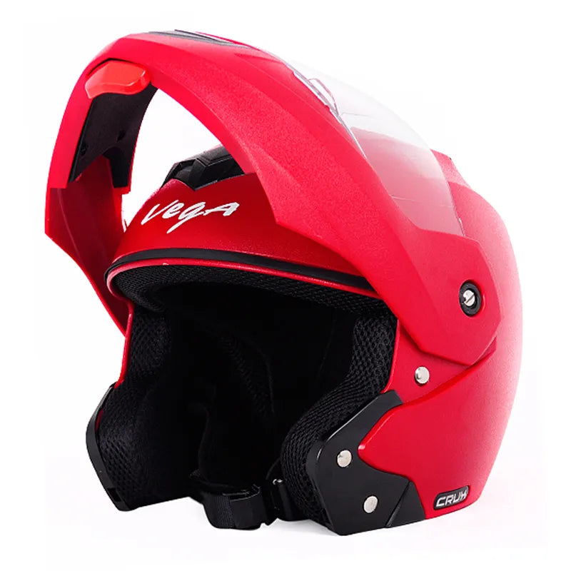 VEGA Crux Red Full Face Helmet