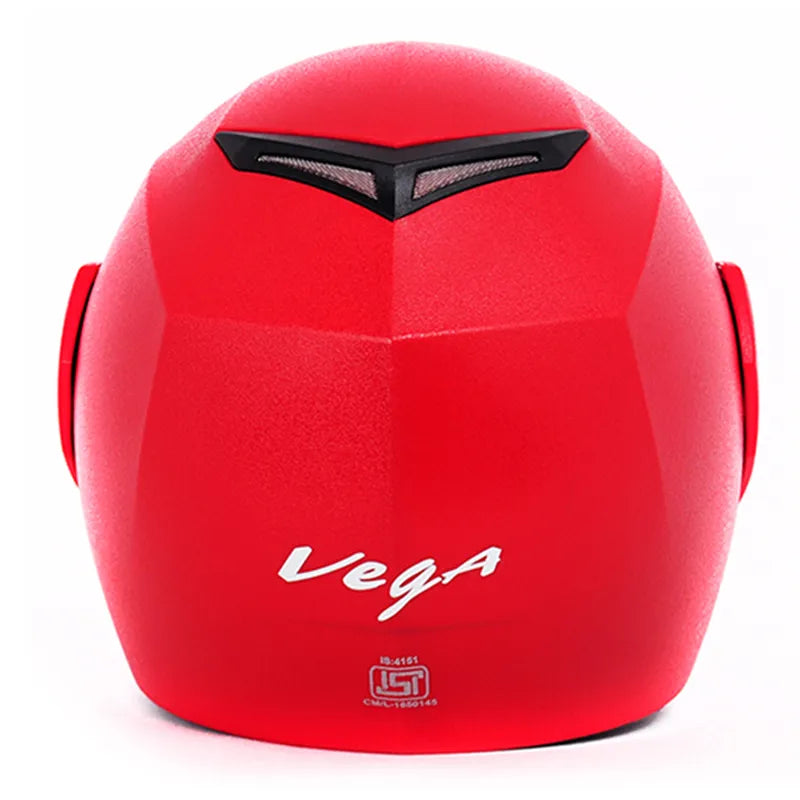 VEGA Crux Red Full Face Helmet