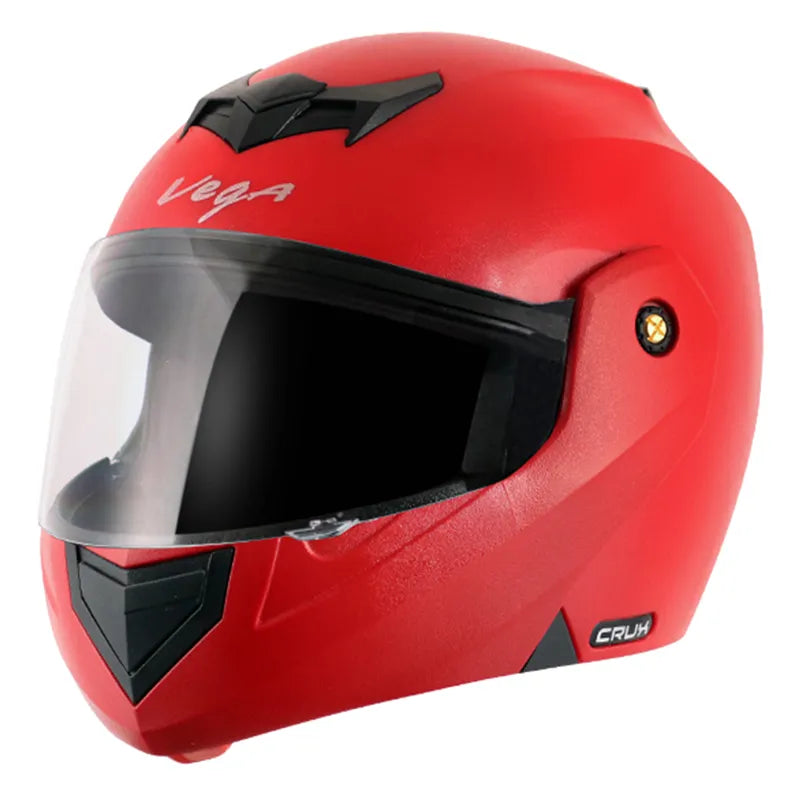 VEGA Crux Red Full Face Helmet
