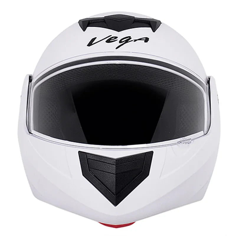 VEGA Crux White Full Face Helmet
