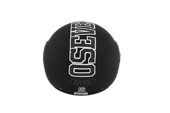 STUDDS Cub 07 Black Half Face Helmet