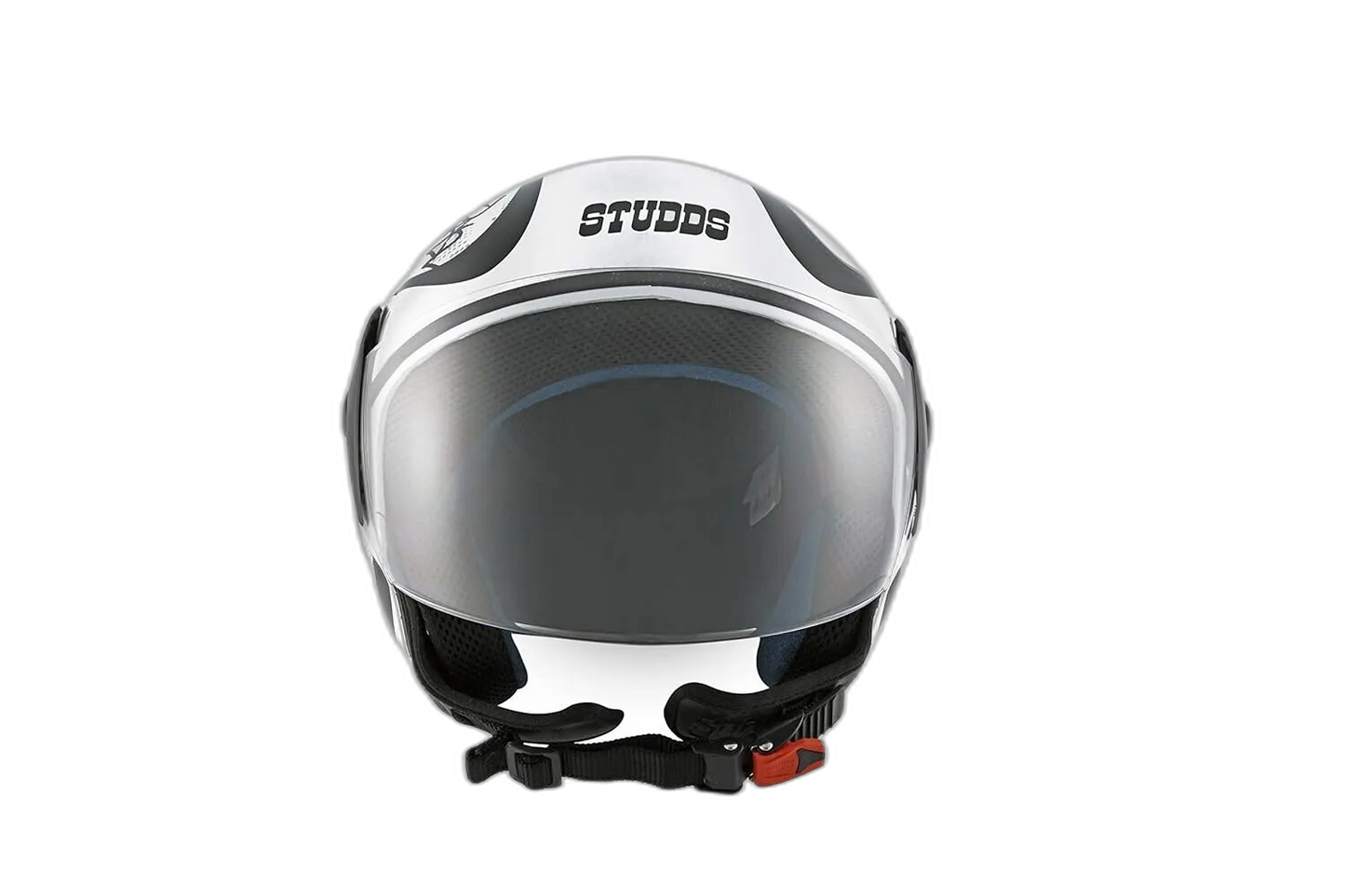 STUDDS Cub D3 White N4 Half Face Helmet