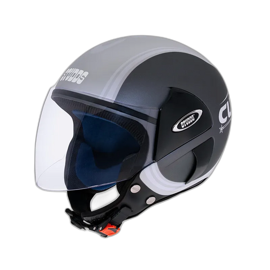 STUDDS Cub D4 Matt Gun Grey N4 Half Face Helmet