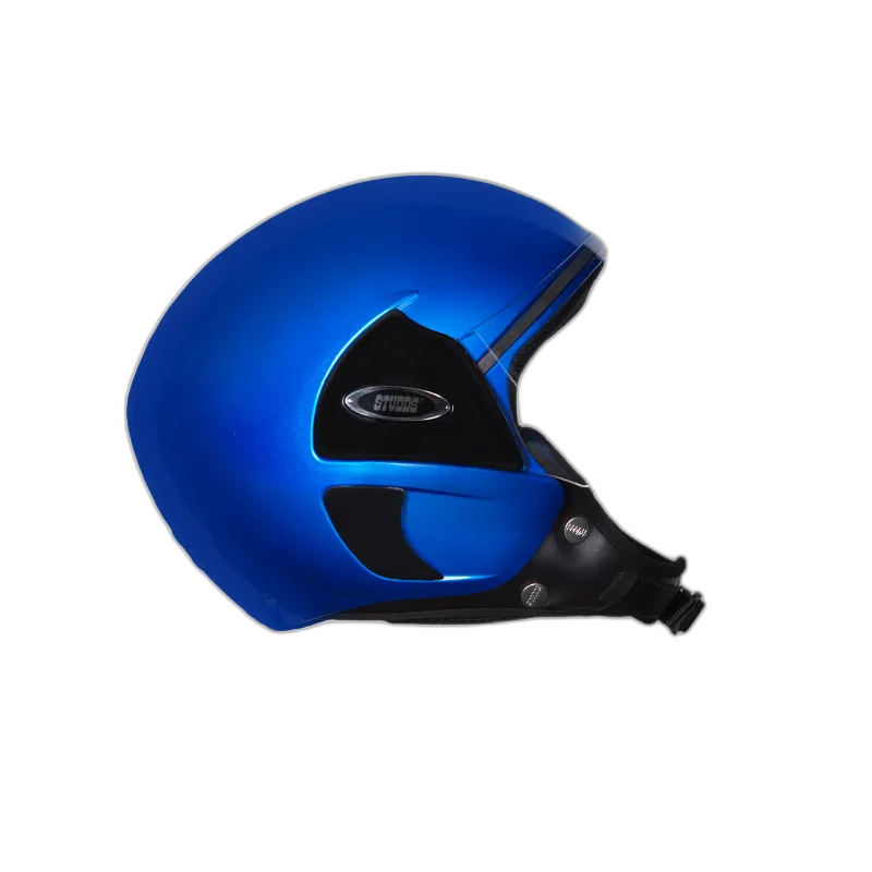 STUDDS Cub Flame Blue Half Face Helmet