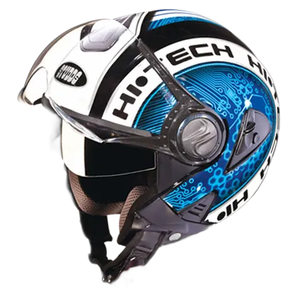 STUDDS Downtown D2 Black N1 Half Face Helmet