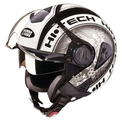 STUDDS Downtown D2 Black N4 Half Face Helmet