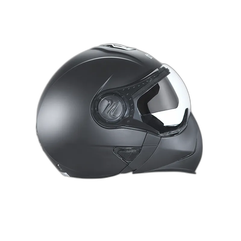 STUDDS Downtown Matt Black Fu Flip Up Helmet