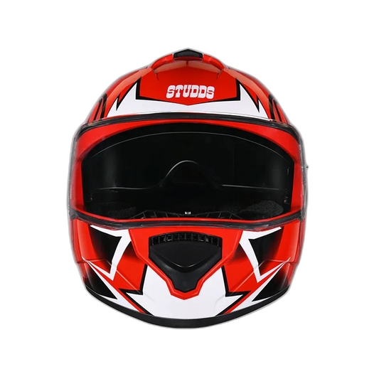 STUDDS Drifter D1 Red N5 Full Face Helmet