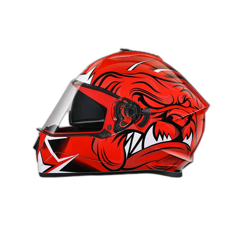 STUDDS Drifter D1 Red N5 Full Face Helmet