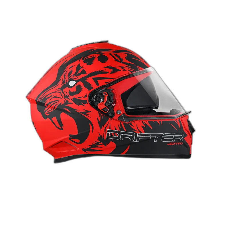 STUDDS Drifter D2 Matt Red N9 Full Face Helmet