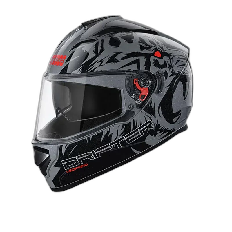 STUDDS Drifter D2 Grey N9 Full Face Helmet