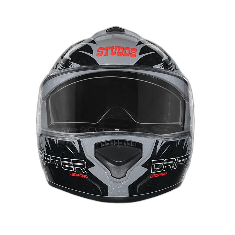 STUDDS Drifter D2 Grey N9 Full Face Helmet