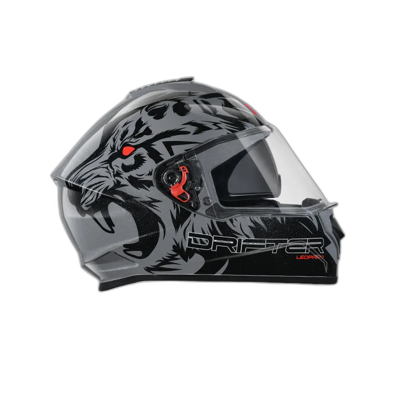 STUDDS Drifter D2 Grey N9 Full Face Helmet