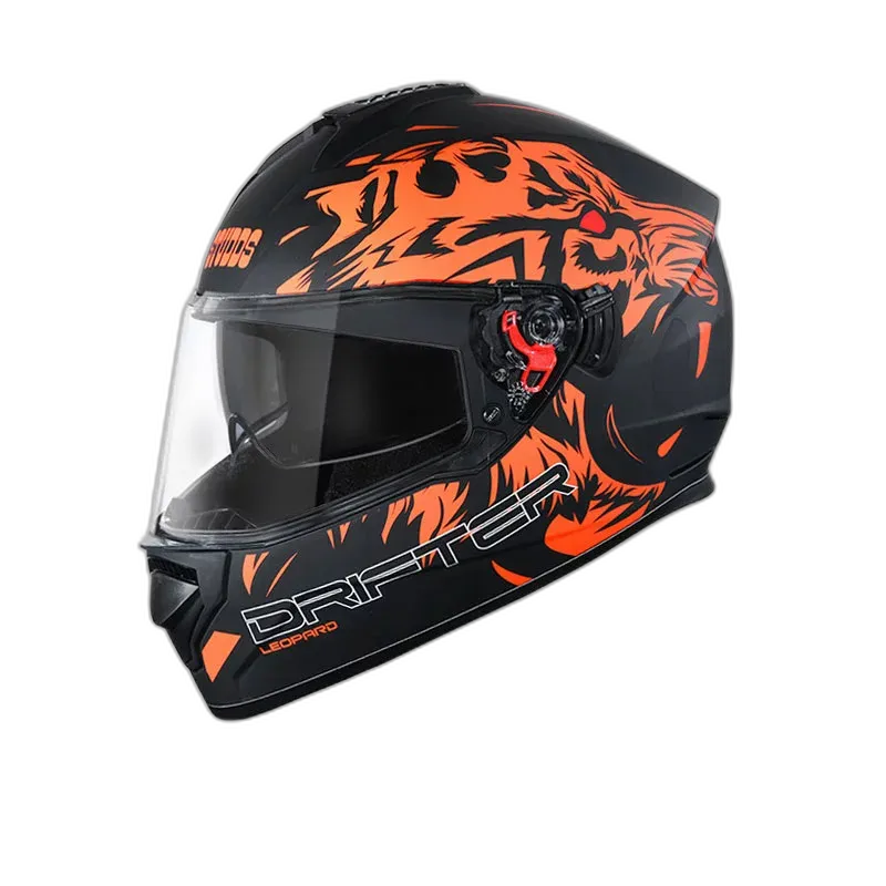 STUDDS Drifter D2 Matt Black N10 Full Face Helmet