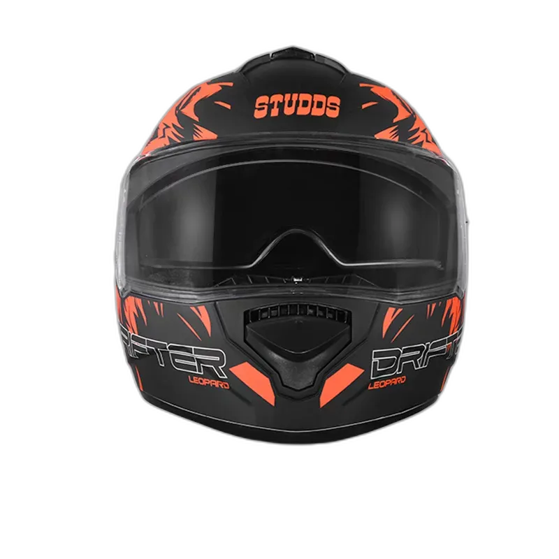 STUDDS Drifter D2 Matt Black N10 Full Face Helmet