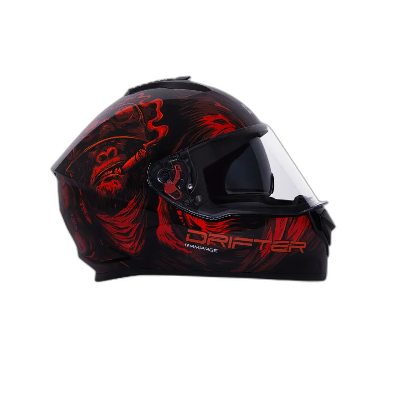 STUDDS Drifter D3 Spolier Black N2 Full Face Helmet