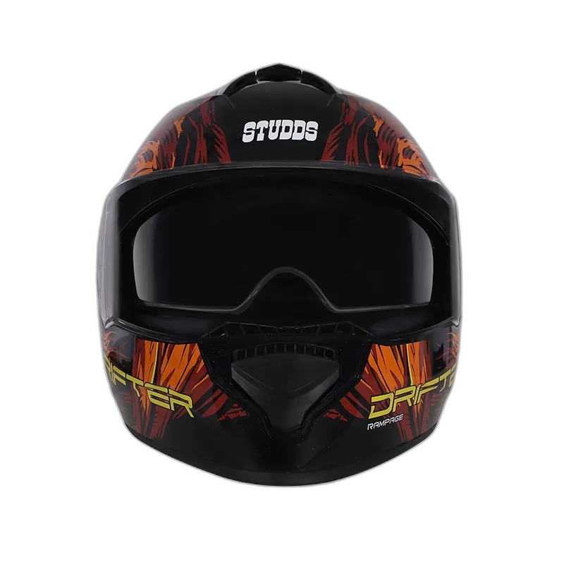 STUDDS Drifter D3 Black Red N10 Full Face Helmet