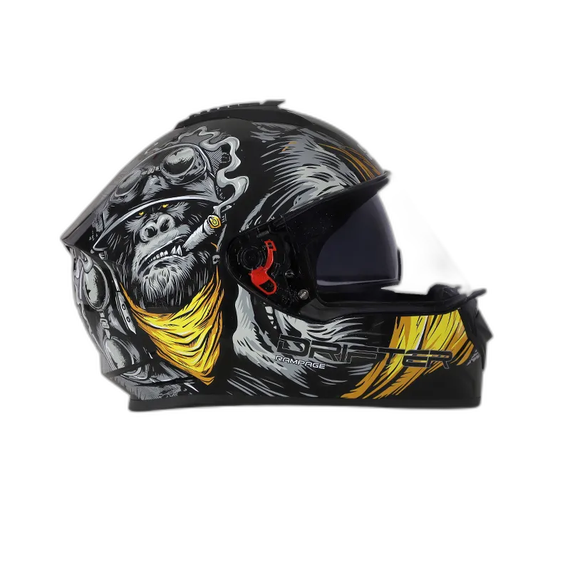 STUDDS Drifter D3 Black N5 Full Face Helmet
