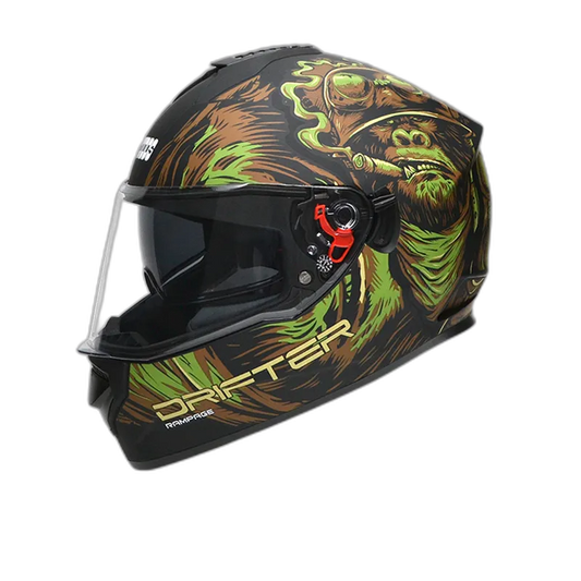 STUDDS Drifter D3 Matt Black N3 Full Face Helmet