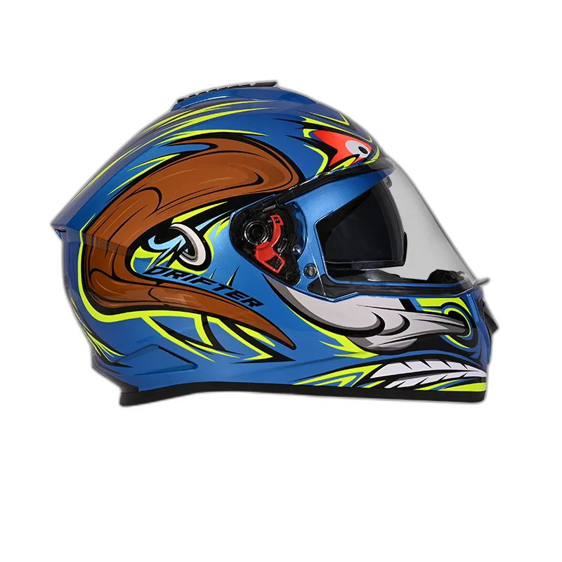 STUDDS Drifter D4 Blue N12 Full Face Helmet