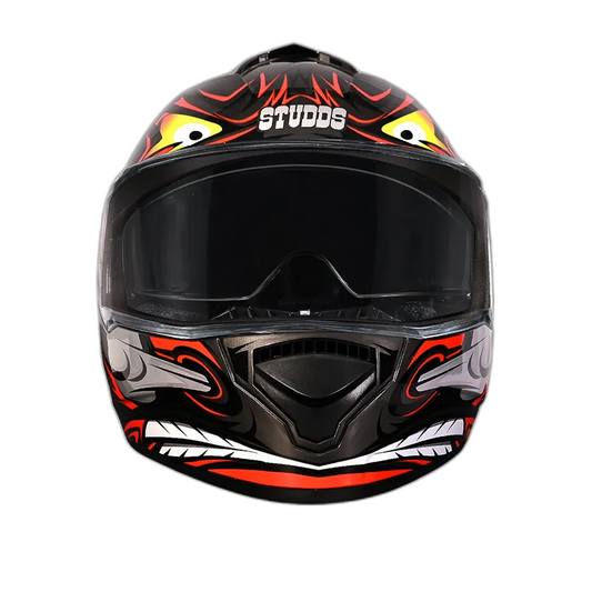 STUDDS Drifter D4 Grey N2 Full Face Helmet