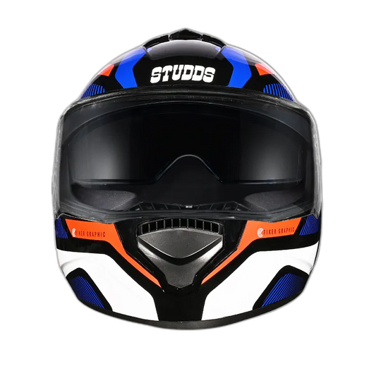 STUDDS Drifter D5 Black N Full Face Helmet