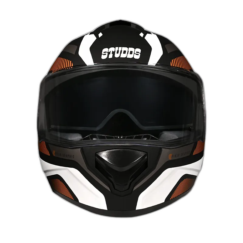 STUDDS Drifter D5 Matt Black N11 Full Face Helmet