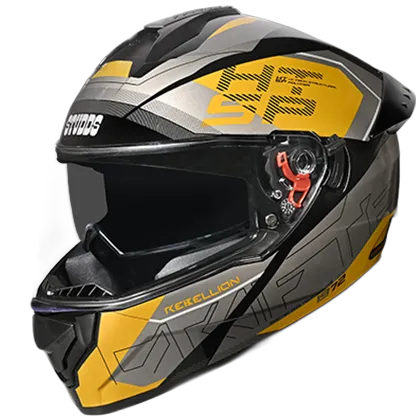 STUDDS Drifter D6 Black N5 Full Face Helmet