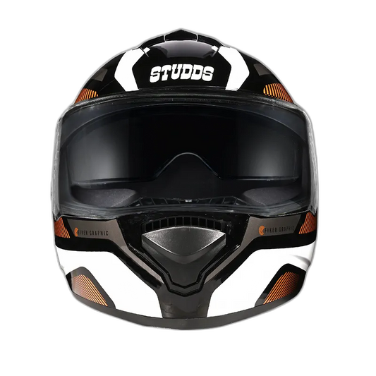 STUDDS Drifter D 5 Black N11 Full Face Helmet