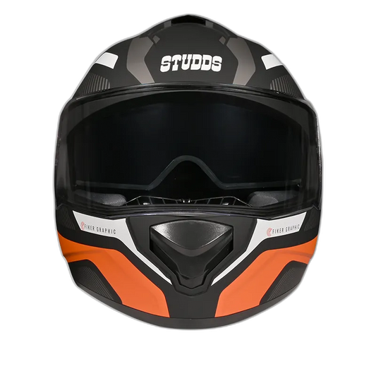 STUDDS Drifter D5 Matt Black N10 Full Face Helmet