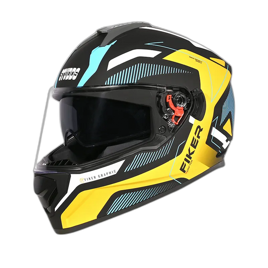 STUDDS Drifter D 5 Matt Black N12 Full Face Helmet