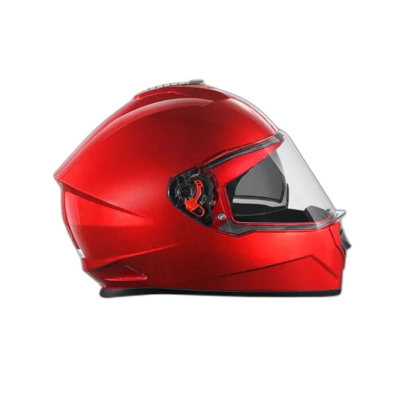 STUDDS Drifter Cherry Red Full Face Helmet