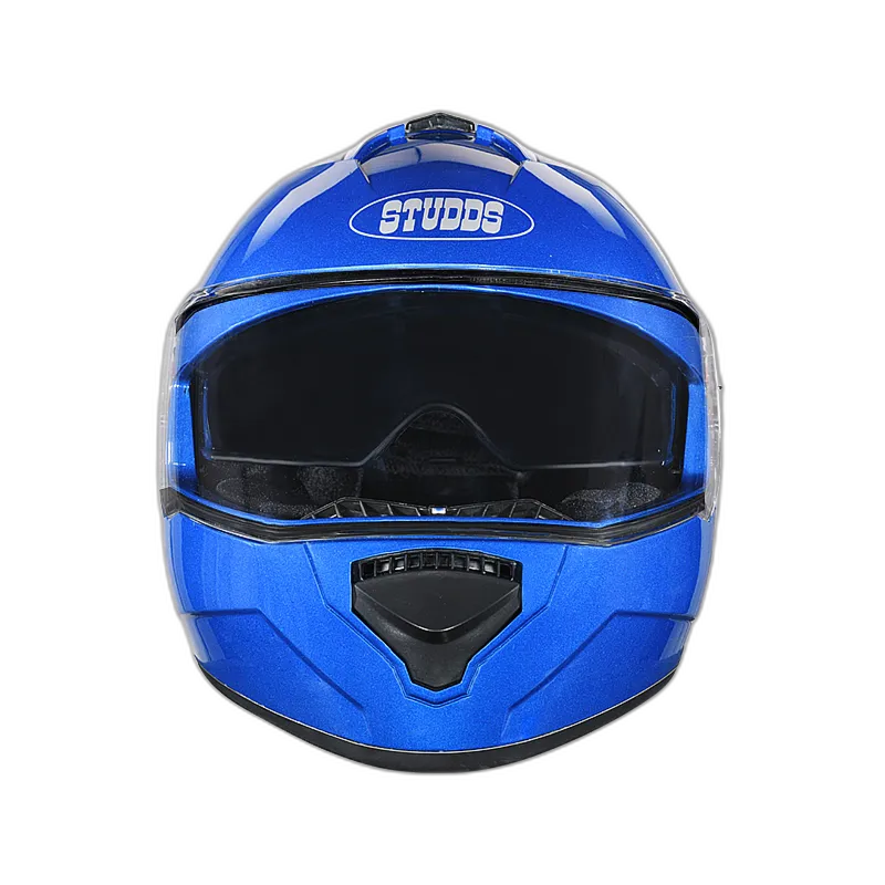 STUDDS Drifter Flame Blue Full Face Helmet