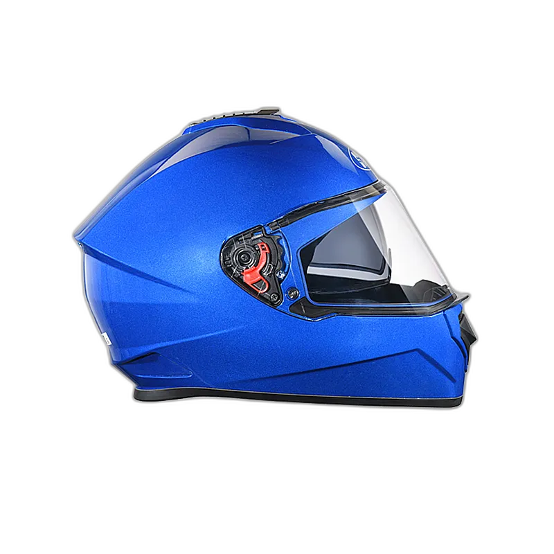 STUDDS Drifter Flame Blue Full Face Helmet